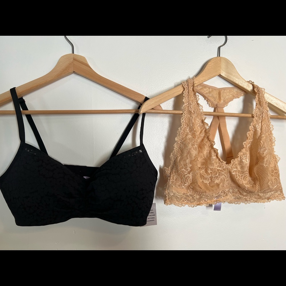 2 SAVAGE X FENTY Wireless Bralette Size 1X